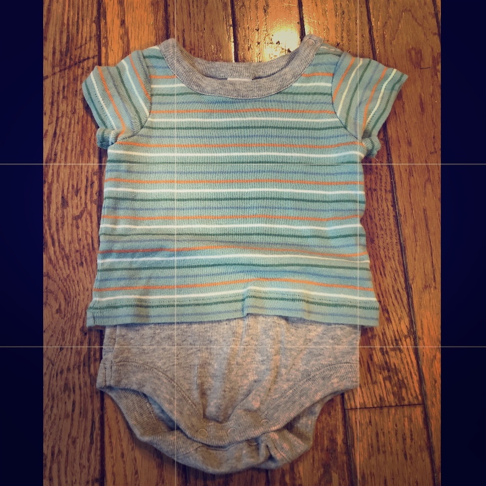 Nordstrom Baby Newborn short sleeve onesie